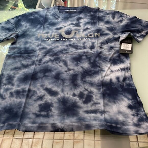 True Religion NWT t-shirt night sky tie die - Picture 7 of 8